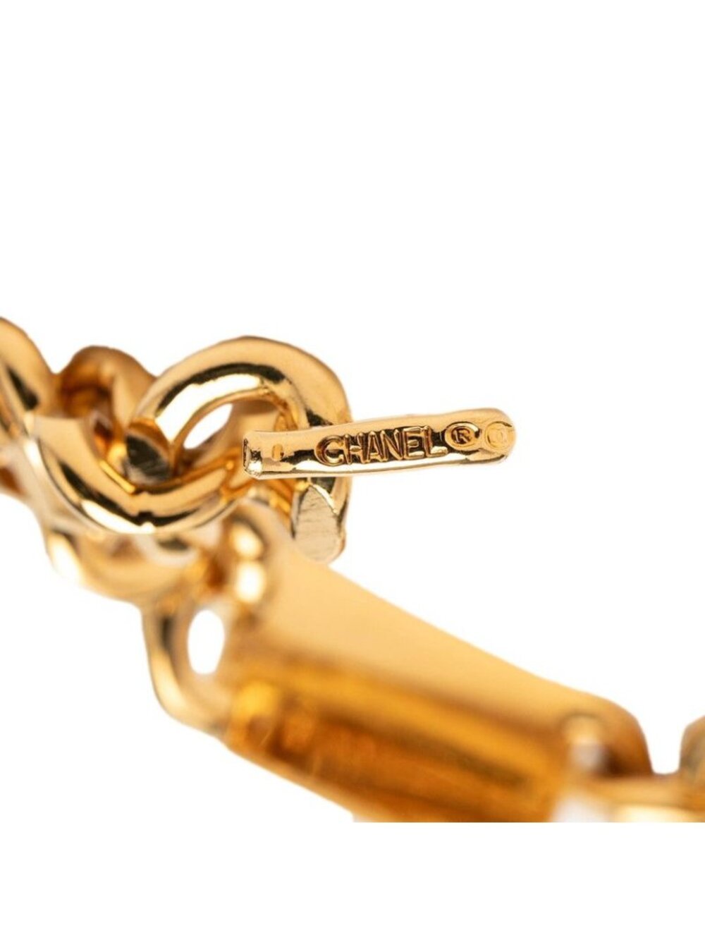 ★SOLD★ Chanel CC Logo 31 Rue Cambon Paris Chain Belt Gold Plated - Picture 4 of 5